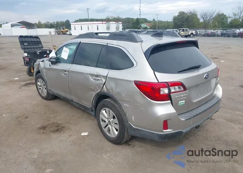2016 Subaru Outback 2.5I Premium из США, поврежденный, VIN 4S4BSAFC5G3297068